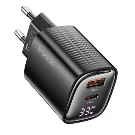 Chargeur prise secteur 33W USB-C / USB-A – Charge rapide et pratique pour tous vos appareils