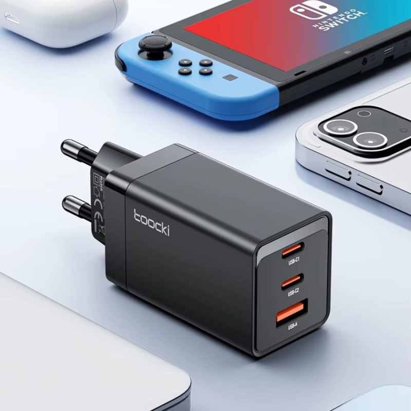 Chargeur prise secteur 67W USB-C / USB-A – Charge rapide et puissance maximale