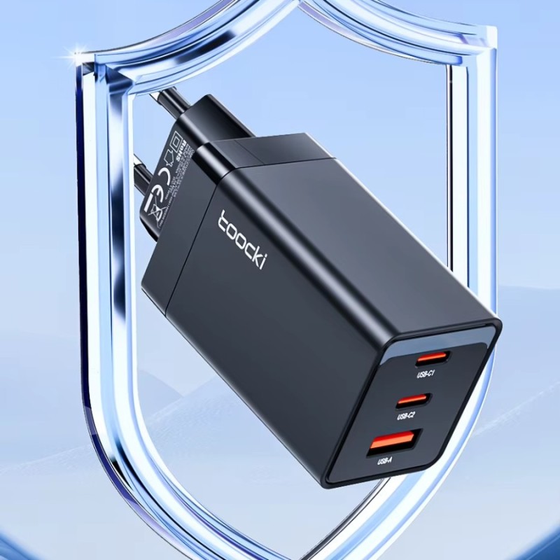 Chargeur prise secteur 67W USB-C / USB-A – Charge rapide et puissance maximale